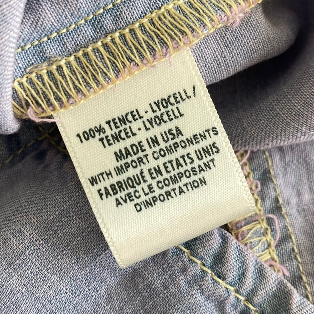 Anthropologie Cloth + Stone Chambray Top - Picture 6 of 8